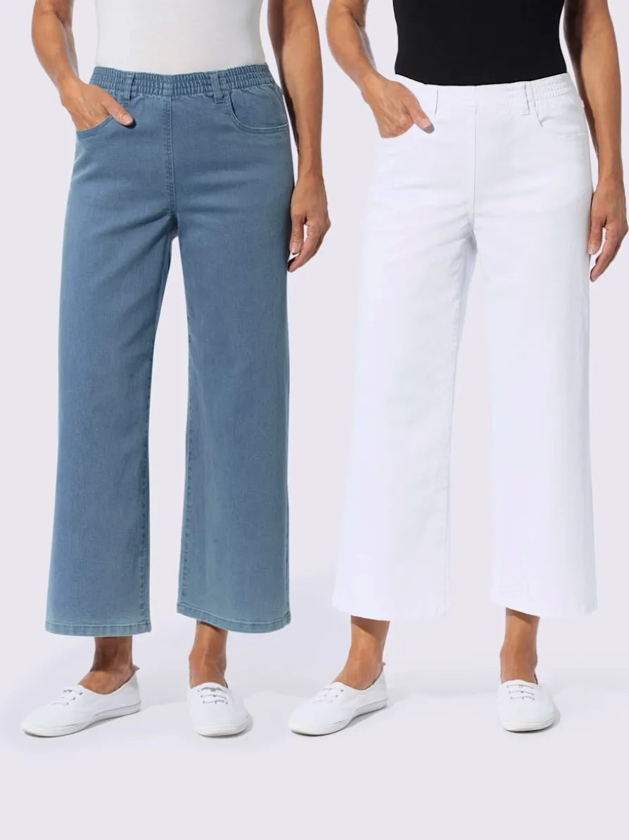 Jean 7/8 lot de 2