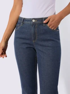 Jean 5 poches qualité coton extensible indéformable