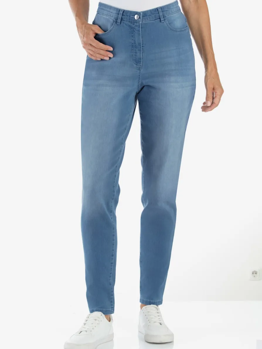 Jean taille haute hauteur de taille confortable