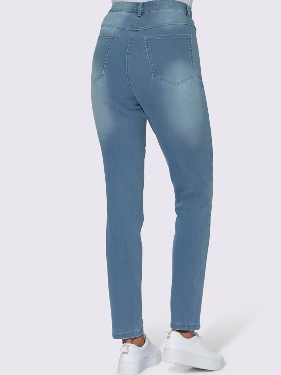 Jean taille haute hauteur de taille confortable