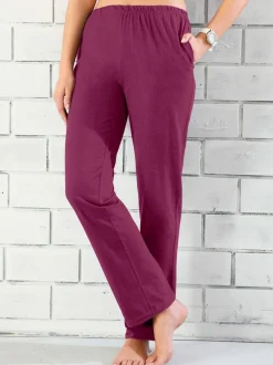 Jogging pour femme avec poches ceinture élastique