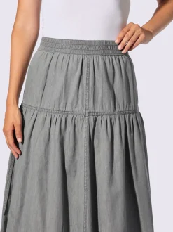 Jupe en jean 100% coton