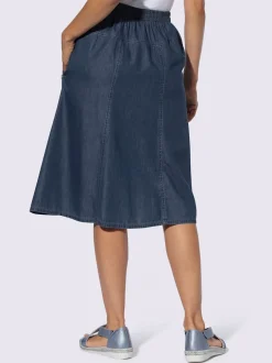 Jupe en jean denim doux