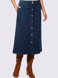 Jupe en jean denim doux