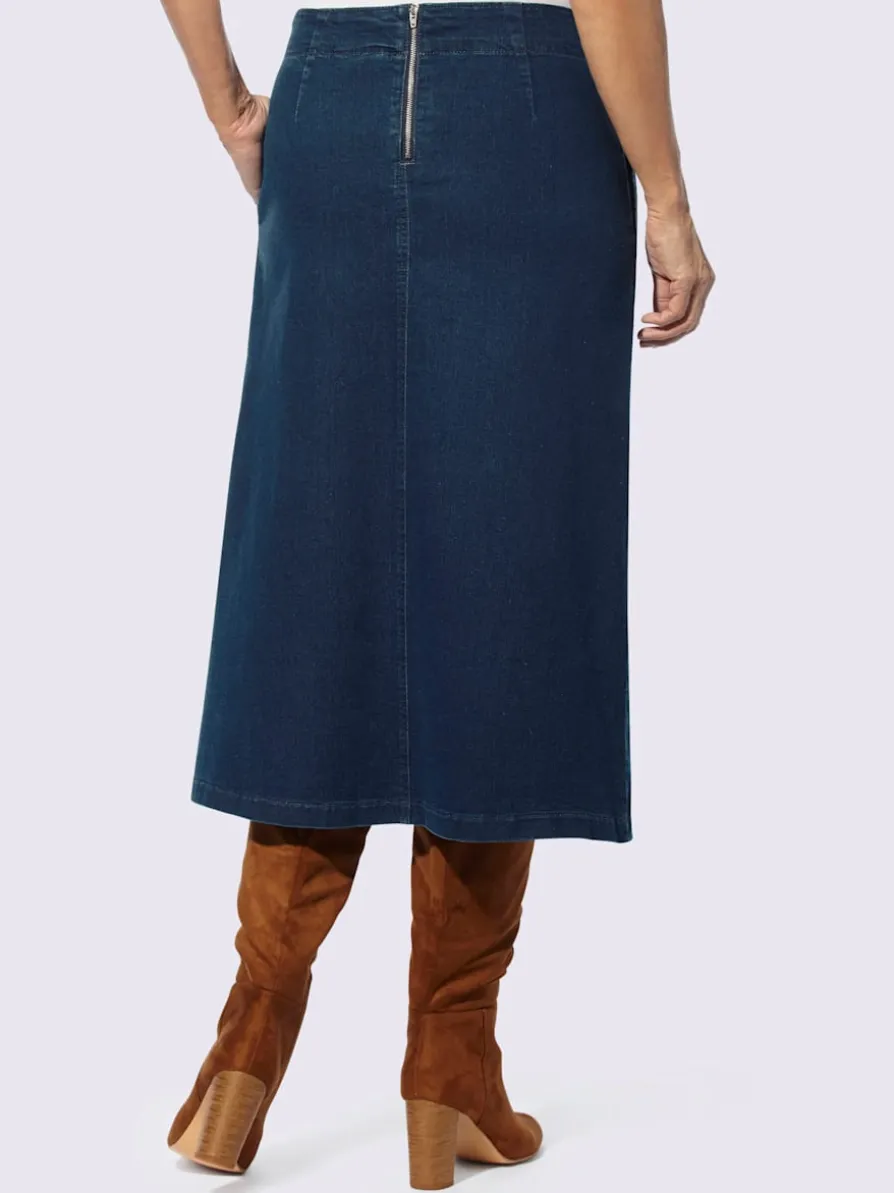 Jupe en jean denim doux