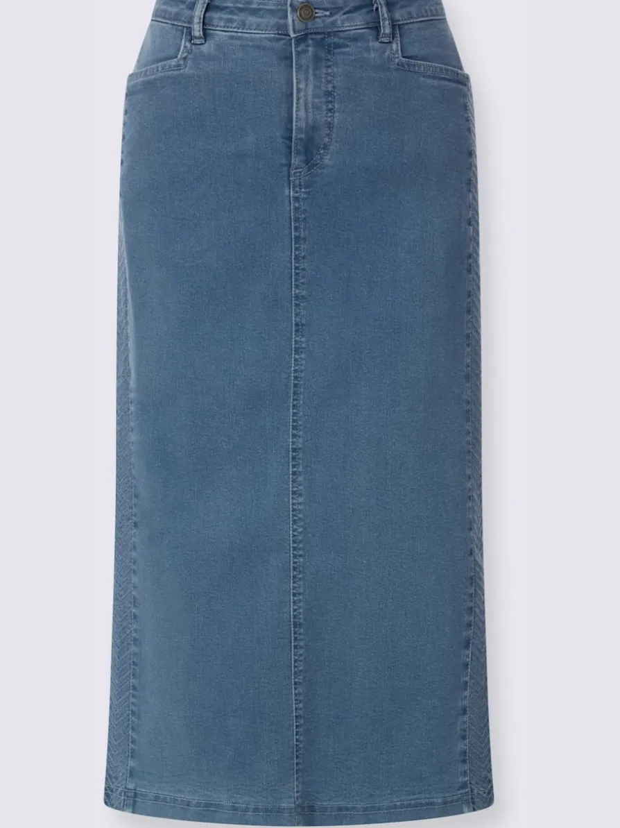Jupe en jean qualité coton