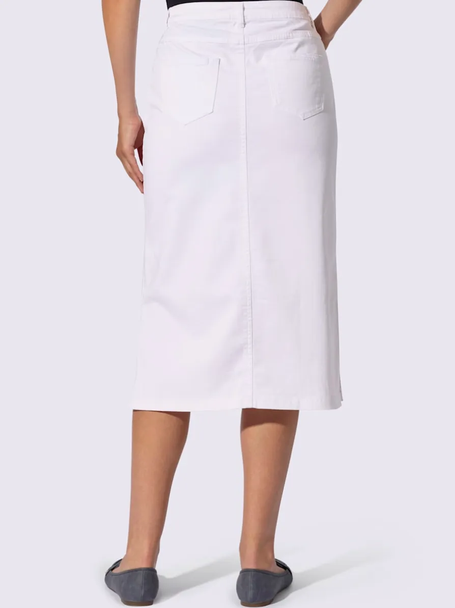 Jupe en jean qualité coton