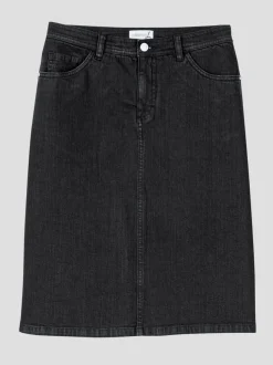 Jupe en jean qualité coton extensible indéformable