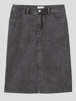 Jupe en jean qualité coton extensible indéformable