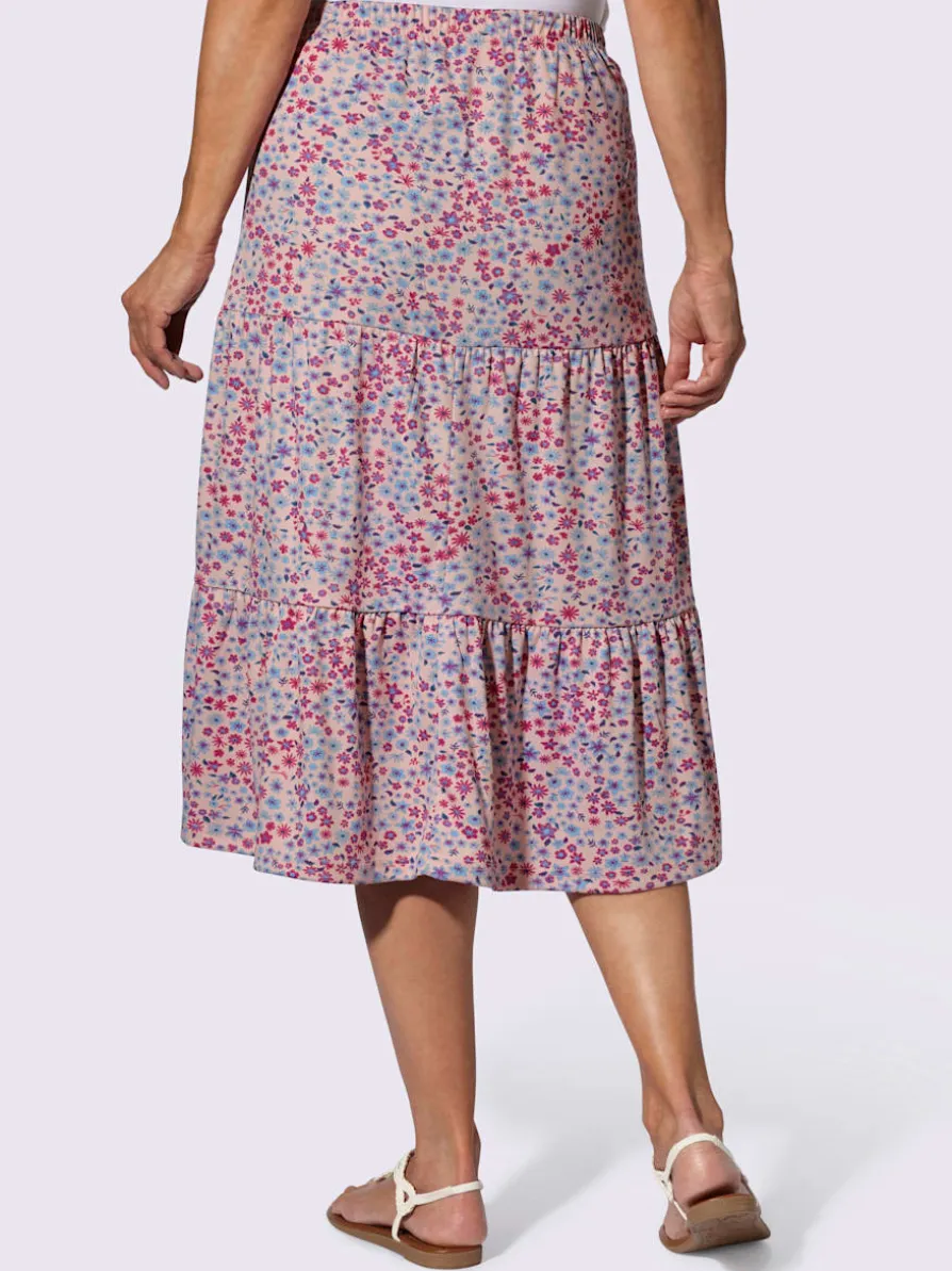 Jupe en jersey ceinture élastique confortable