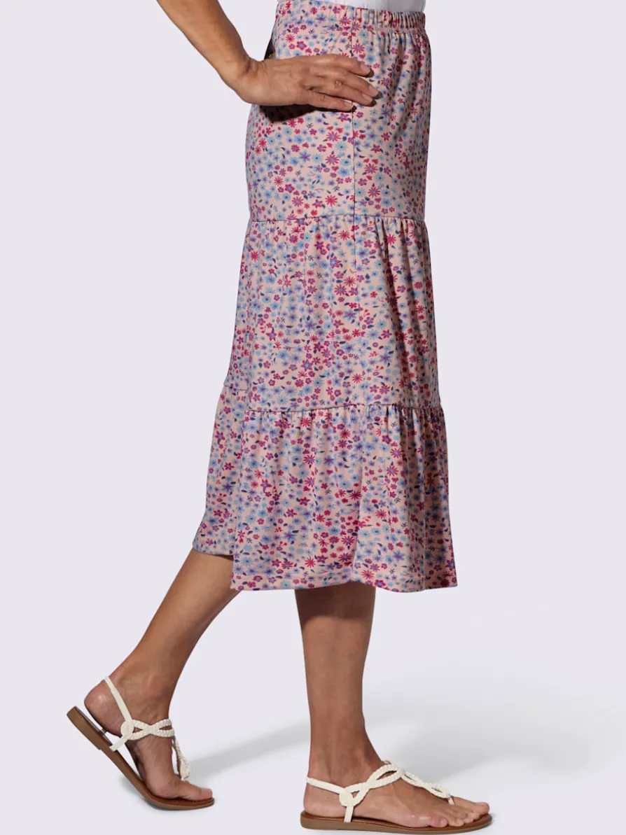 Jupe en jersey ceinture élastique confortable
