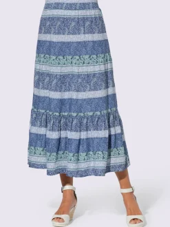 Jupe viscose douce et fluide