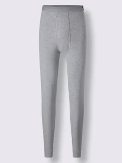 Legging long côtes fines