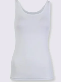 Lot de 3 débardeurs en coton bretelles larges