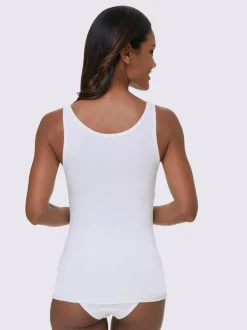 Lot de 3 débardeurs en coton bretelles larges