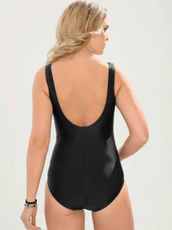 Maillot de bain affinant avec décolleté en v