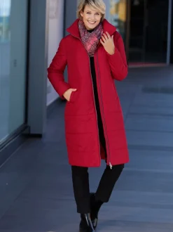Manteau matelassé doublée et matelassée
