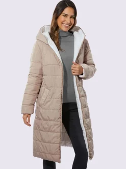 Manteau matelassé réversible