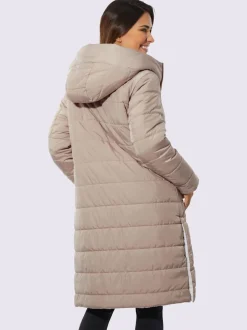 Manteau matelassé réversible
