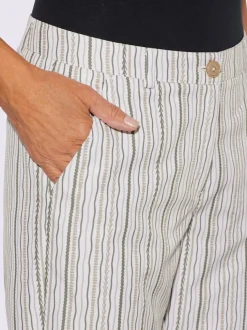 Pantalon 7/8 avec ceinture