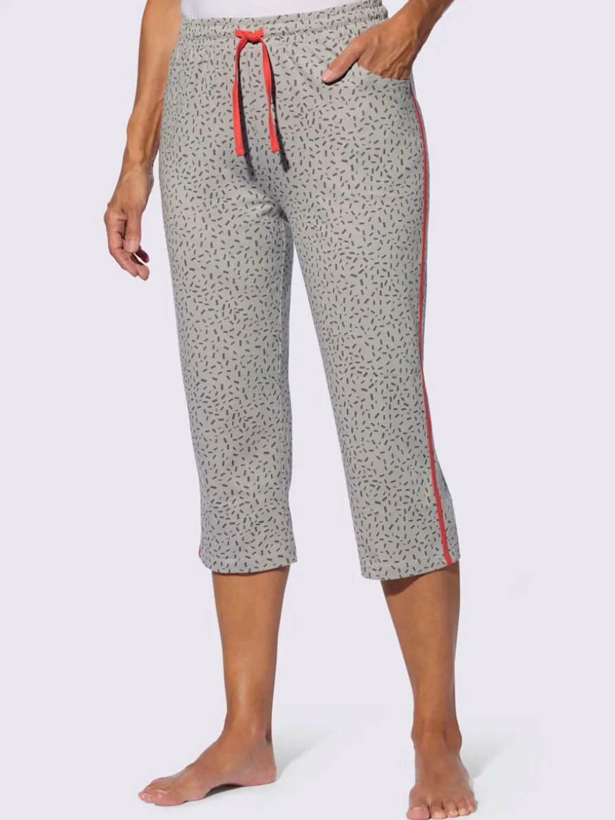 Pantalon 7/8 ceinture élastique confortable