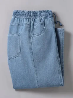 Pantalon 3/4 ceinture élastique confortable