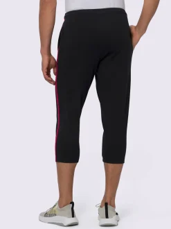 Pantalon 3/4 ceinture élastique confortable