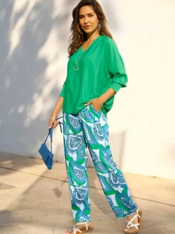 Pantalon ceinture élastique confortable