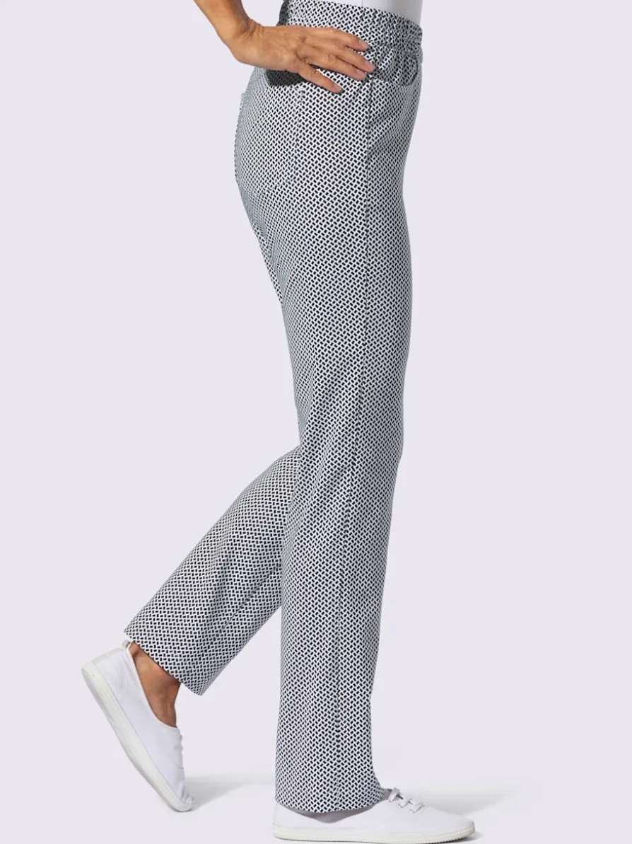 Pantalon ceinture élastique confortable
