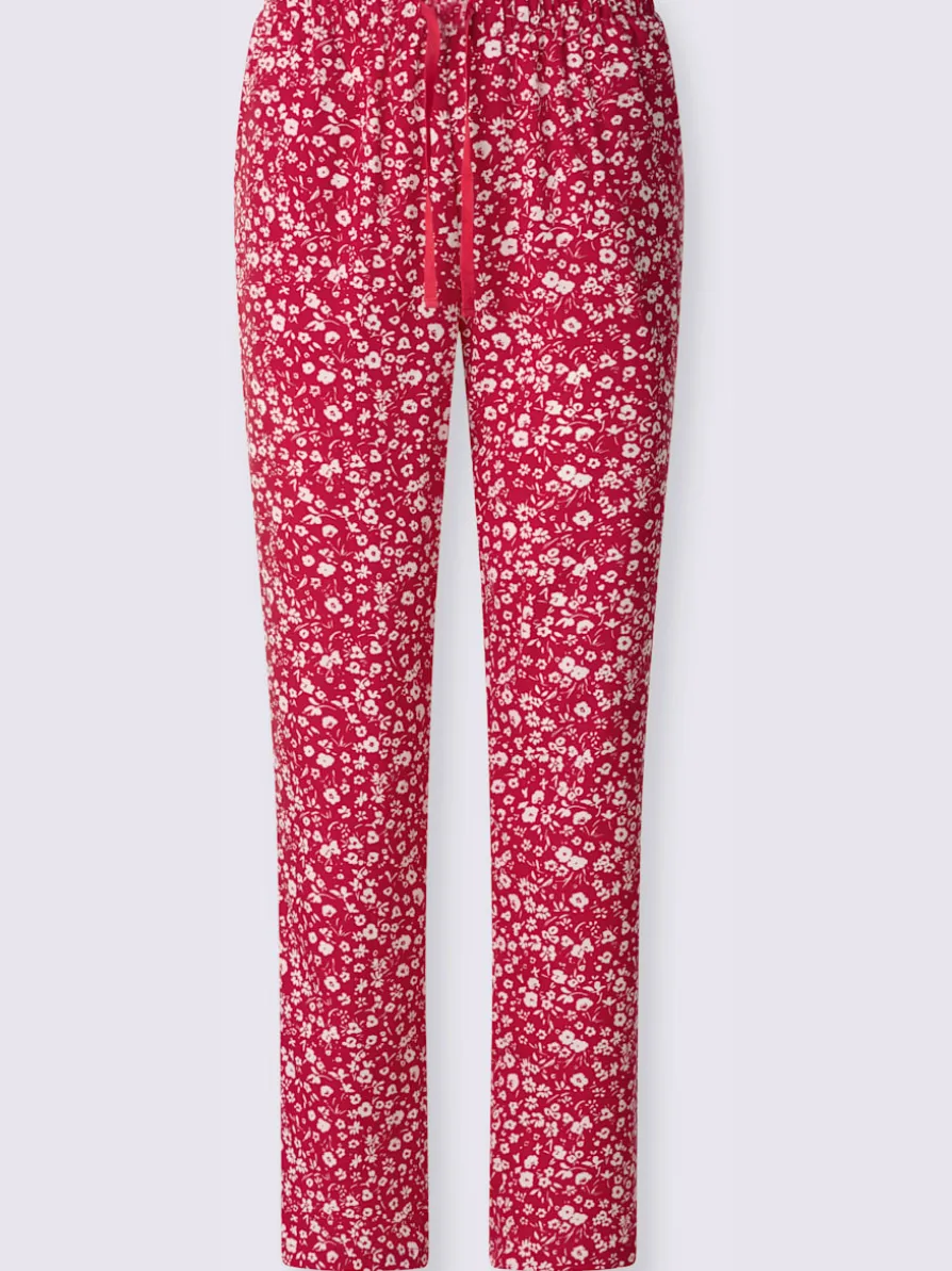 Pantalon ceinture élastique, coulisse et lien à nouer