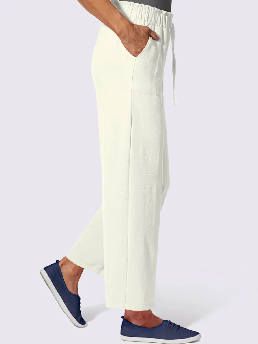 Pantalon coupe confortable et large