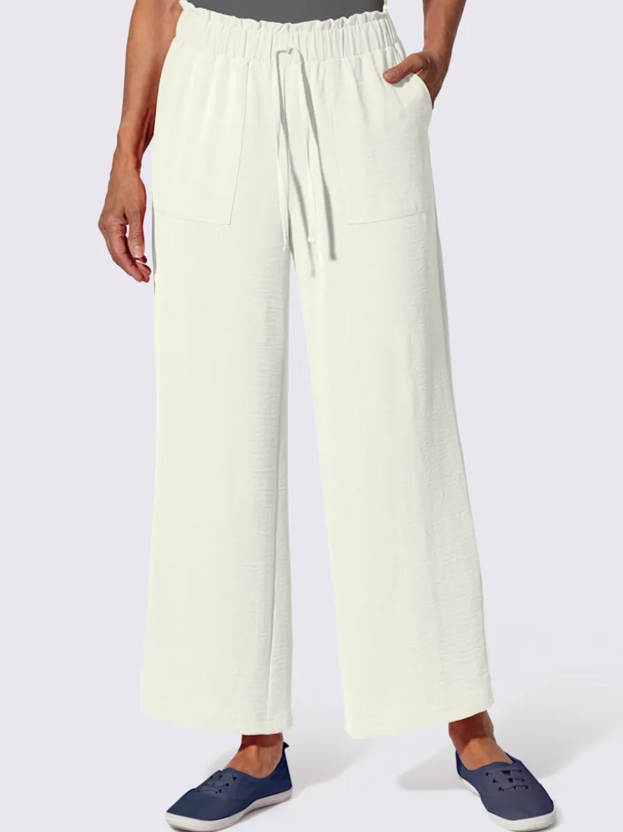 Pantalon coupe confortable et large
