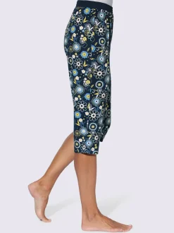 Pantalon de pyjama corsaire jersey fin
