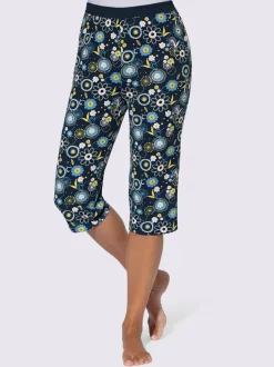 Pantalon de pyjama corsaire jersey fin