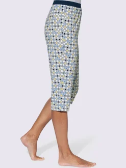Pantalon de pyjama corsaire jersey fin
