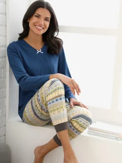 Pantalon de pyjama jersey fin
