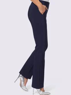 Pantalon en bengaline coupe parfaite grâce à l'élasthanne