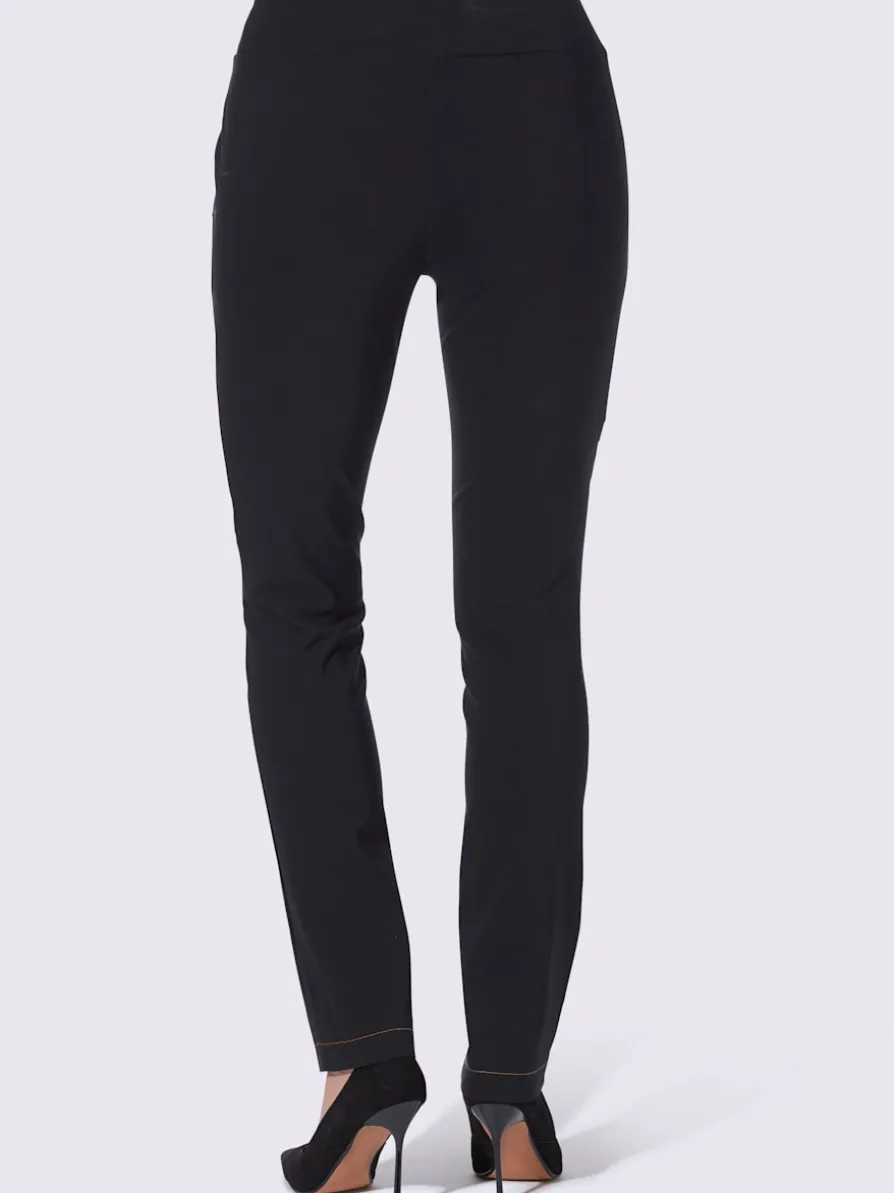 Pantalon en bengaline qualité indéformable