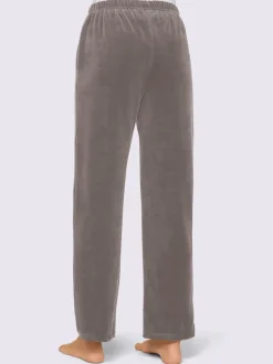 Pantalon en velours ras chandail en velours ras