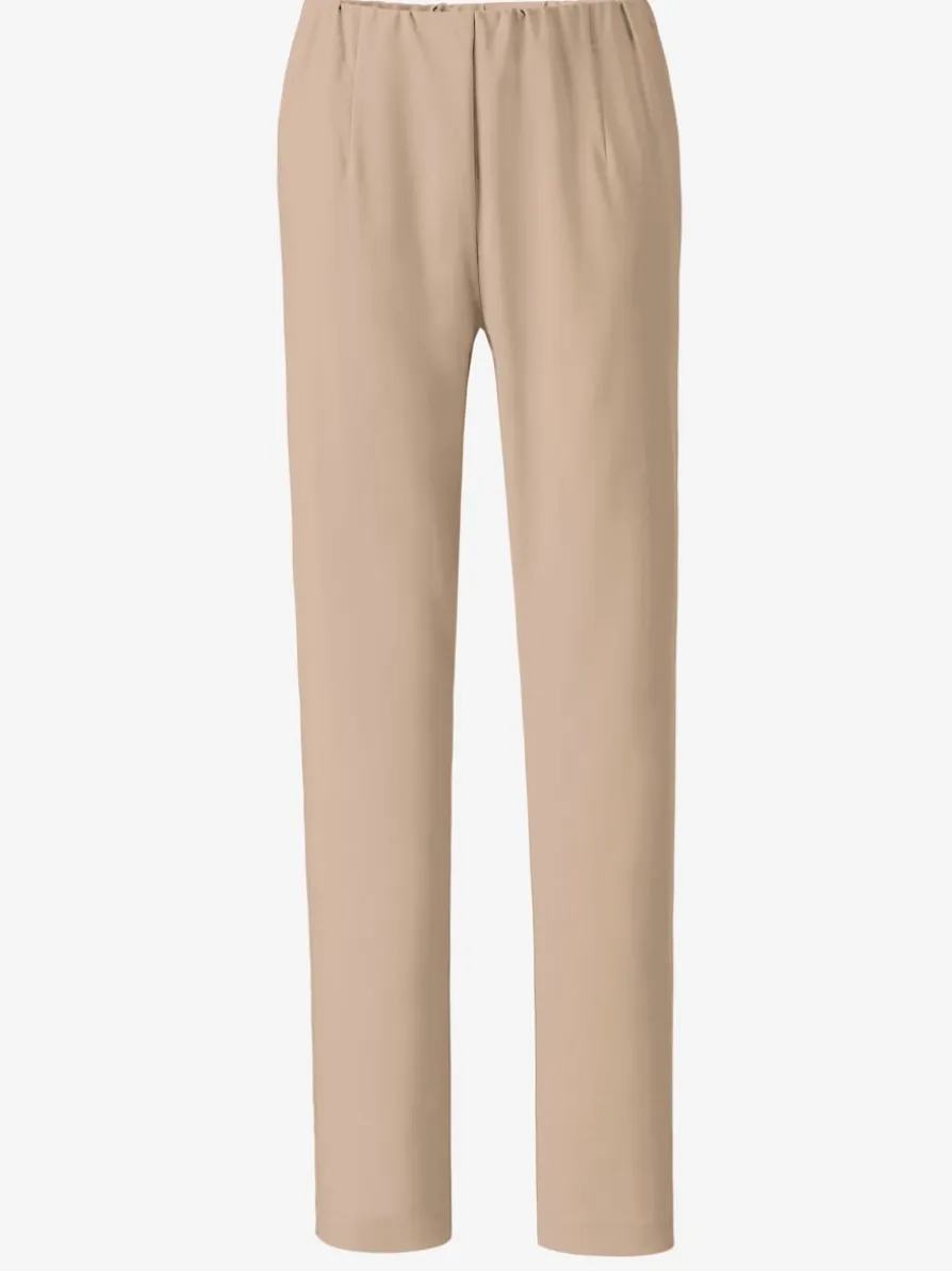 Pantalon extensible habillé avec ceinture élastique