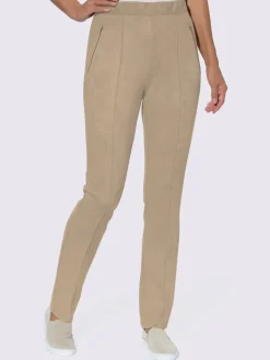Pantalon imitation cuir velours douce