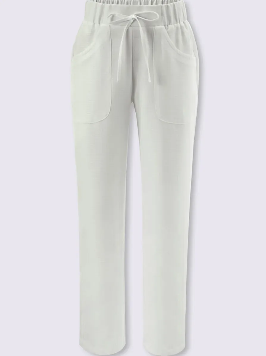 Pantalon imitation lin