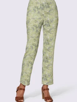 Pantalon imprimé toucher doux