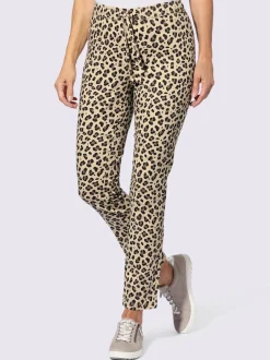 Pantalon joli motif léopard