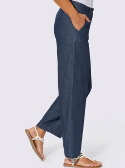 Pantalon large qualité jean légère et estivale