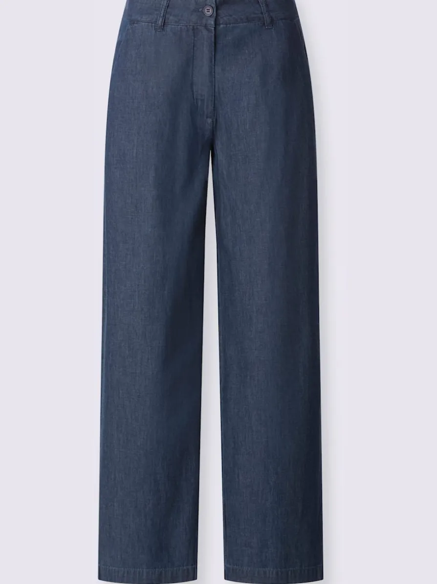 Pantalon large qualité jean légère et estivale