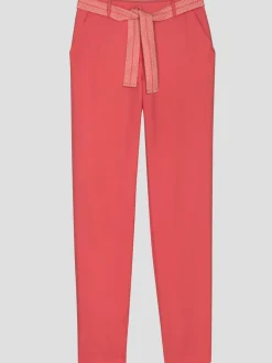 Pantalon livrée avec la ceinture à nouer