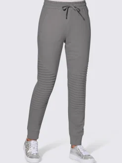 Pantalon nervures décoratives
