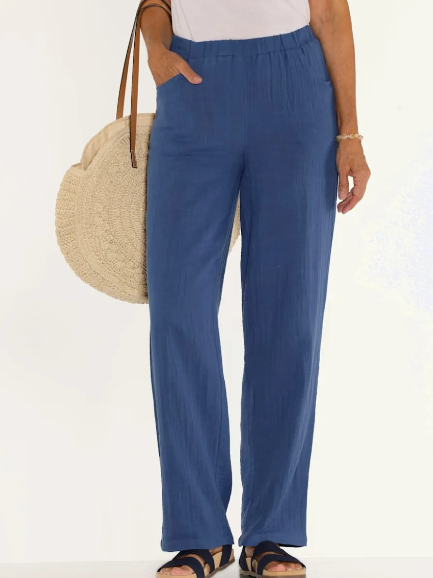 Pantalon qualité mousseline
