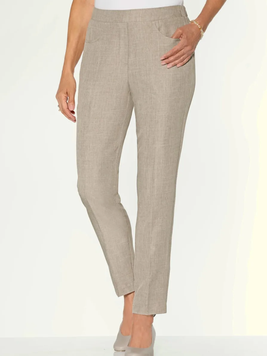 Pantalon qualité tissée